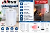 DAHUA DHI-ARD1233-W2 KABLOSUZ PIR DEDEKTÖR